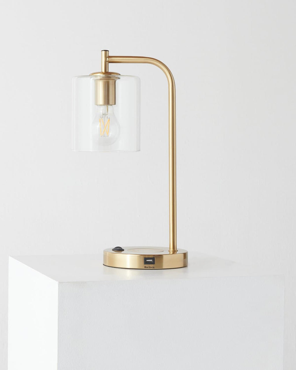 Elizabeth USB Table Lamp - Smart Ambient Lighting Comfort (Table Lamp, Indoor Lighting, Modern Desk Light)