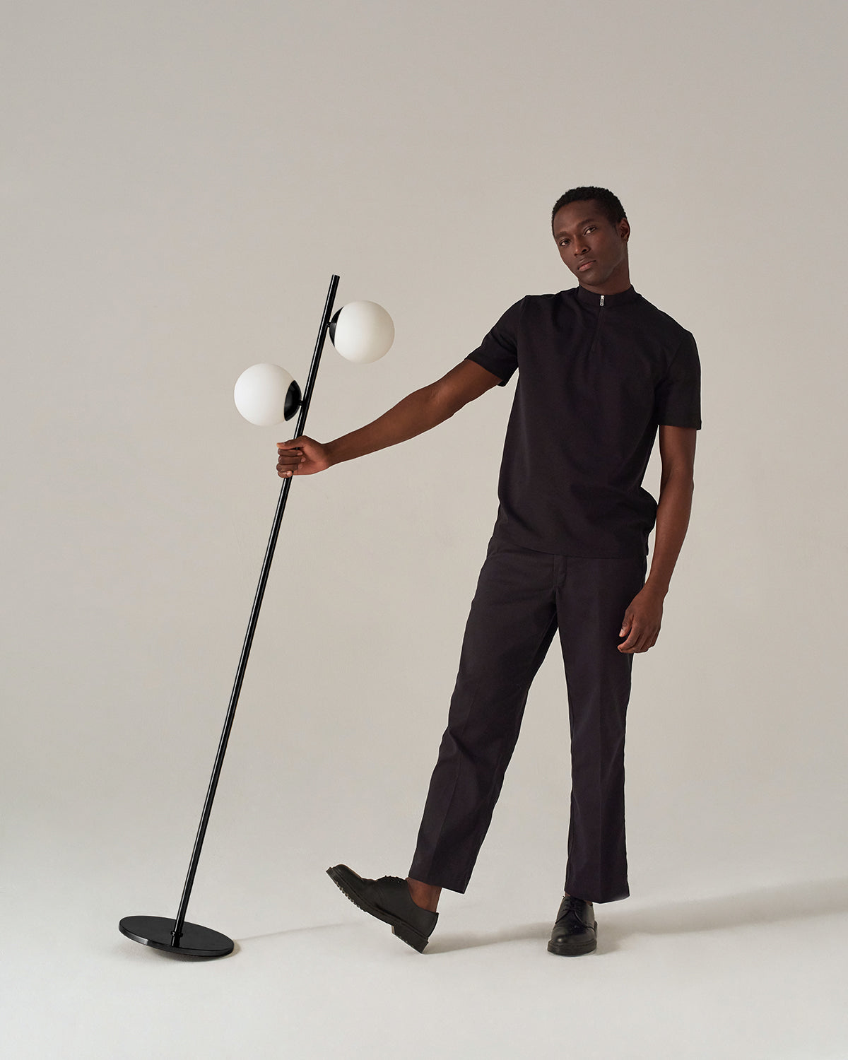Sphere Floor Lamp - Smart Ambient Lighting Comfort (Floor Lamp, Living Room Light, Modern Stand Light)