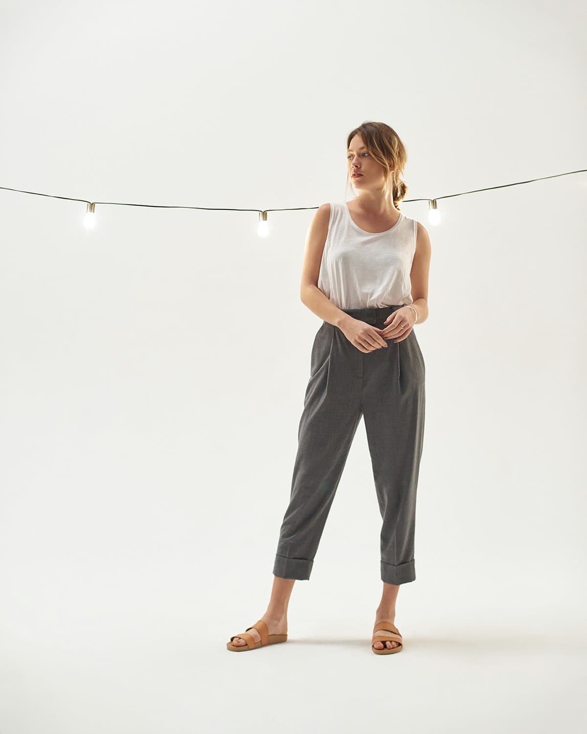 Glow Solar String Lights - Smart Ambient Lighting Comfort (Outdoor String Lights, Patio Lighting, Backyard Light)