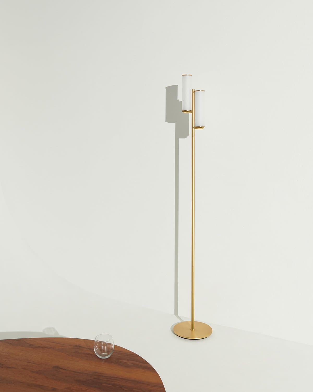 Gemini Floor Lamp - Smart Ambient Lighting Comfort (Floor Lamp, Living Room Light, Modern Stand Light)