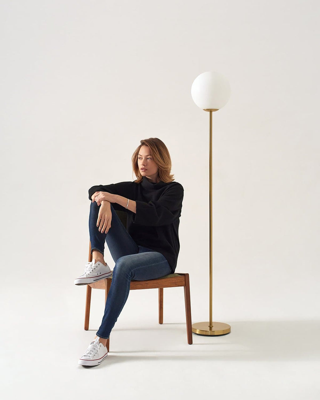 Luna LED Floor Lamp - Smart Ambient Lighting Comfort (Floor Lamp, Living Room Light, Modern Stand Light)