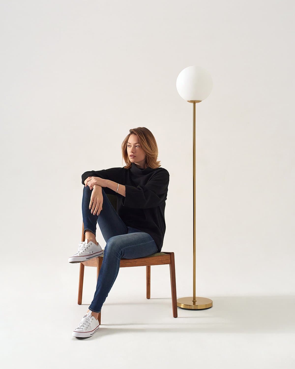 Luna LED Floor Lamp - Smart Ambient Lighting Comfort (Floor Lamp, Living Room Light, Modern Stand Light)