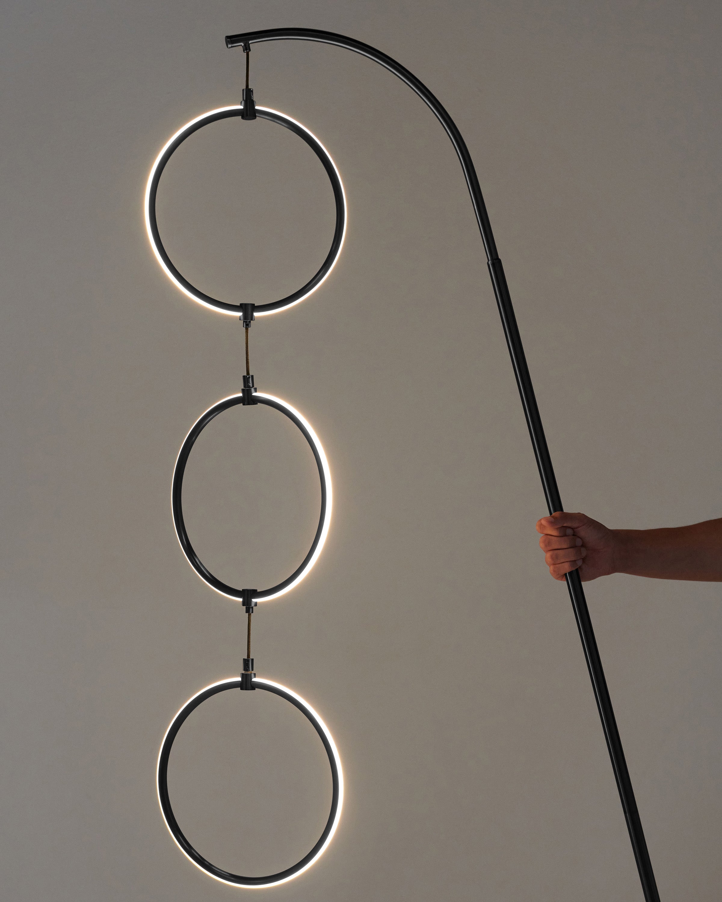 Nova Floor Lamp - Smart Ambient Lighting Comfort (Floor Lamp, Living Room Light, Modern Stand Light)
