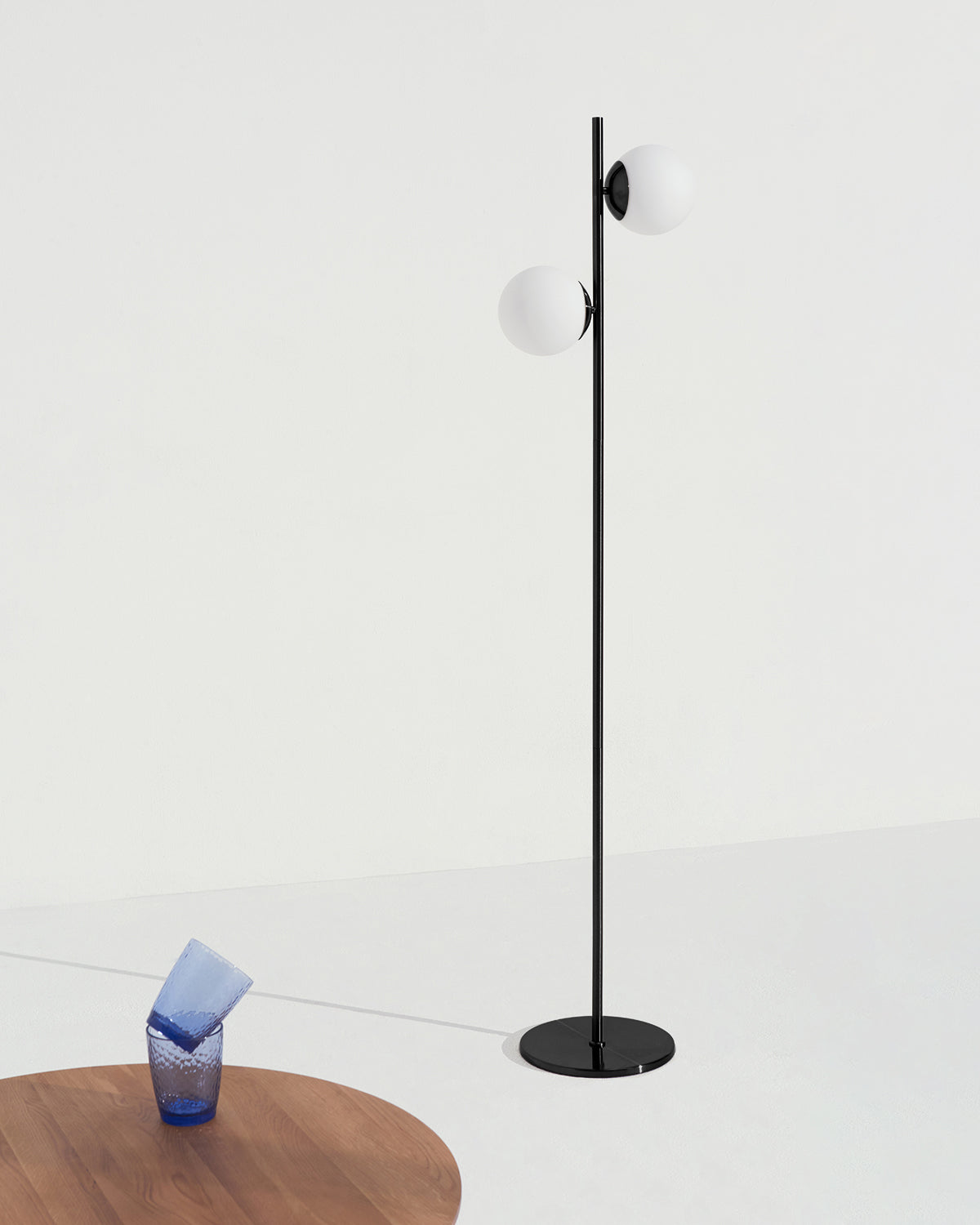 Sphere Floor Lamp - Smart Ambient Lighting Comfort (Floor Lamp, Living Room Light, Modern Stand Light)