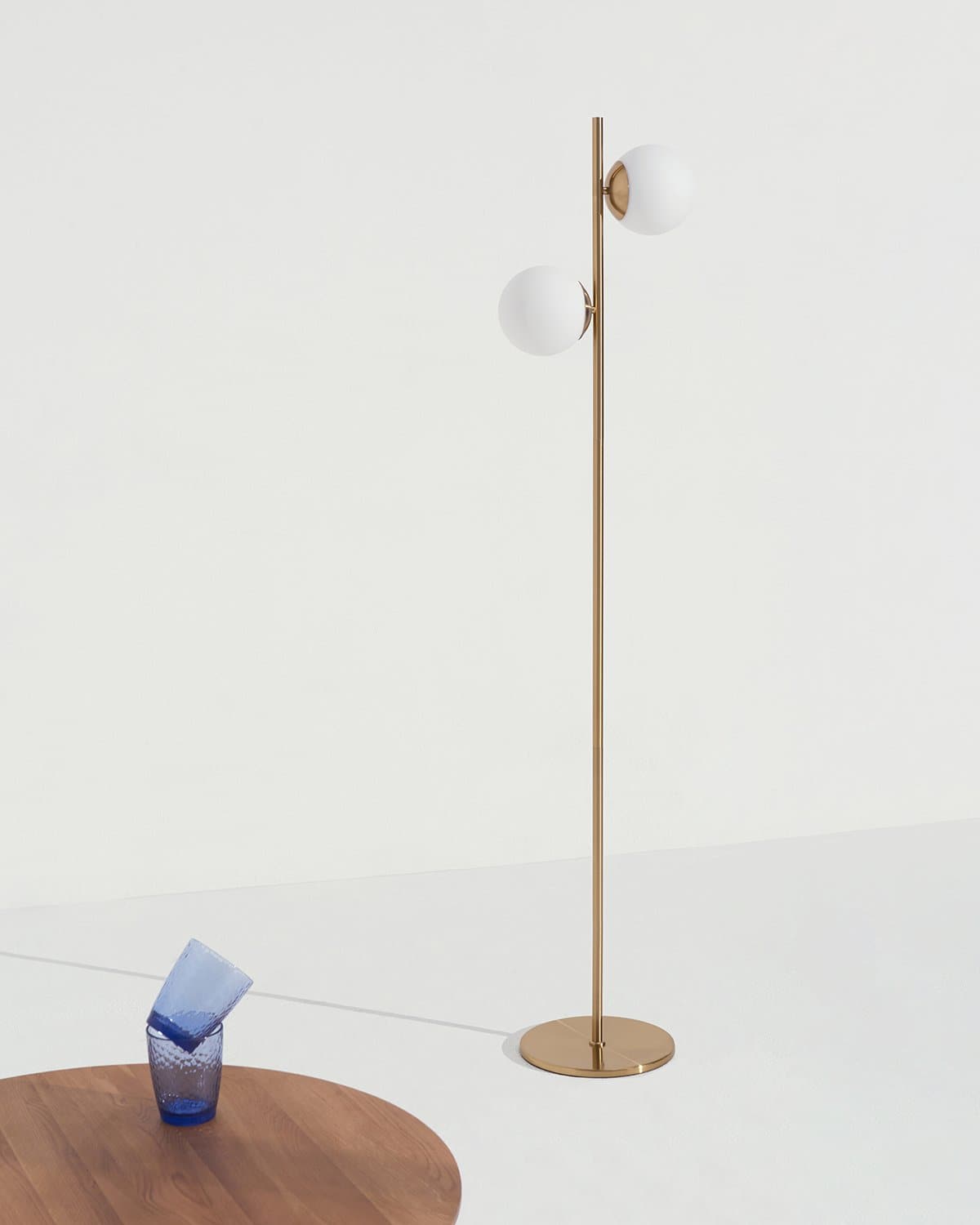 Sphere Floor Lamp - Smart Ambient Lighting Comfort (Floor Lamp, Living Room Light, Modern Stand Light)
