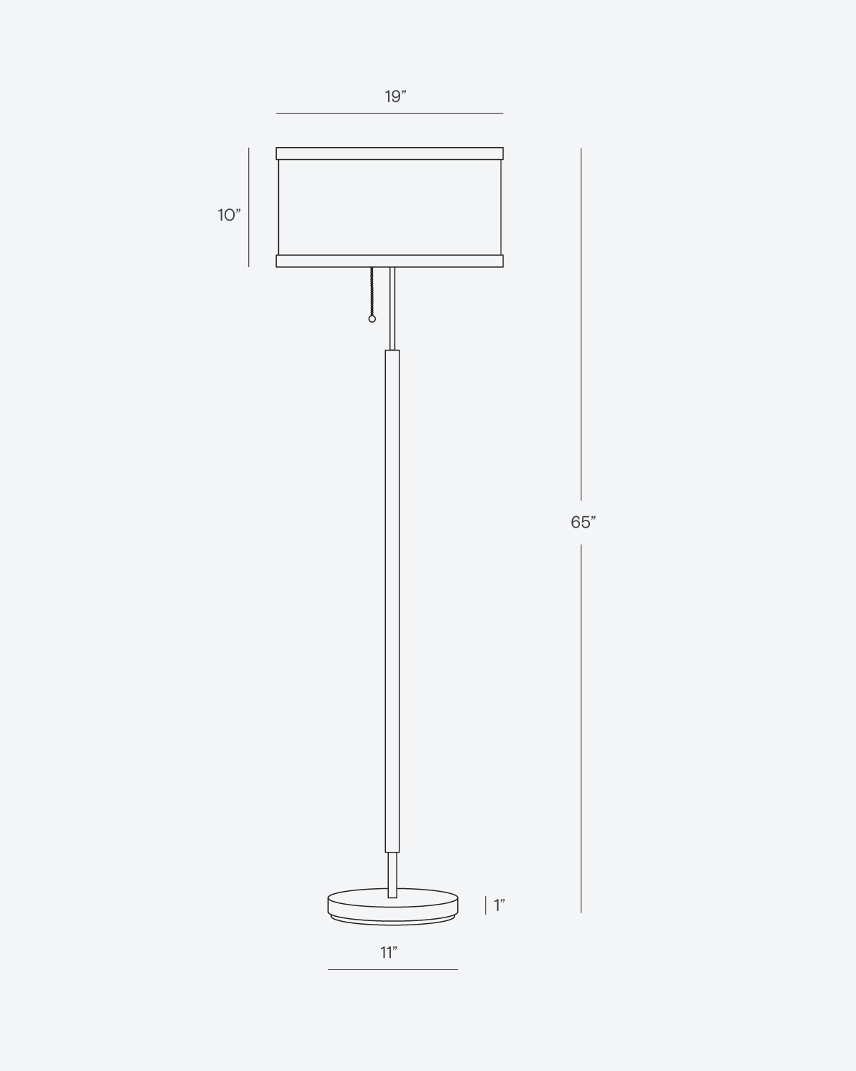 Carter Floor Lamp - Smart Ambient Lighting Comfort (Floor Lamp, Living Room Light, Modern Stand Light)