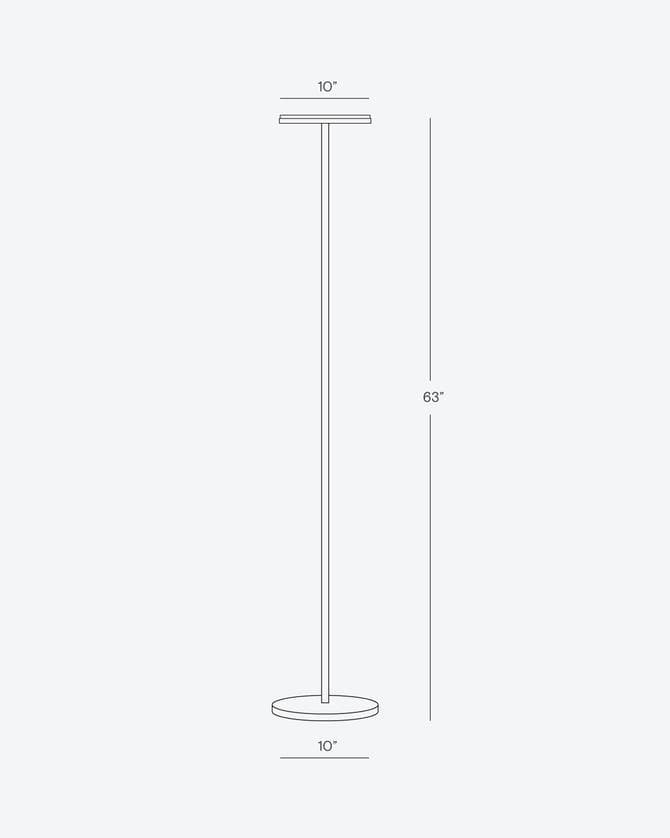 Sky Floor Lamp - Smart Ambient Lighting Comfort (Floor Lamp, Living Room Light, Modern Stand Light)