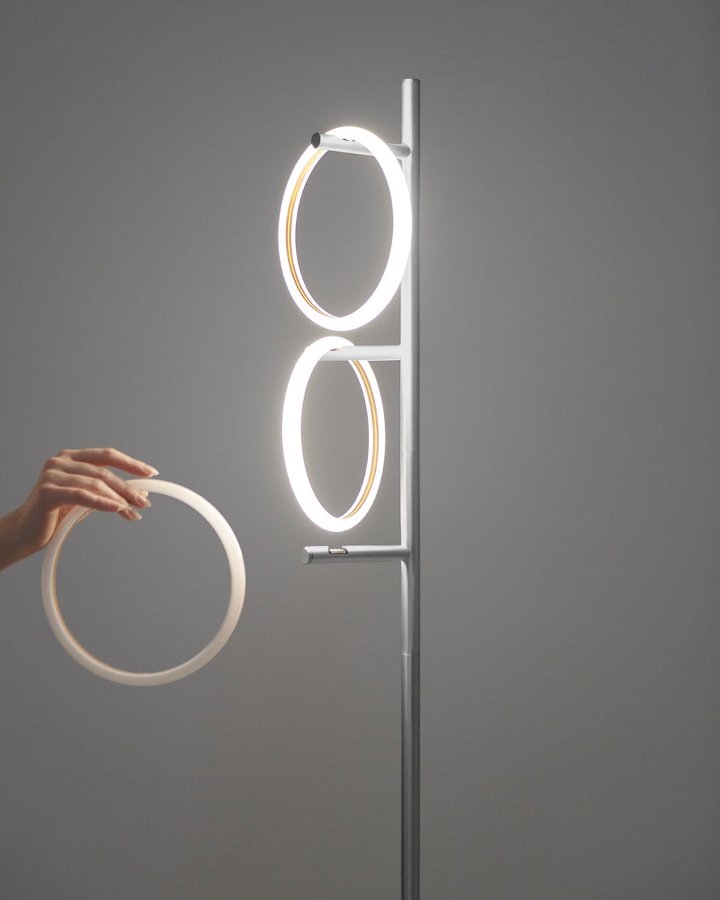 Saturn Floor Lamp - Smart Ambient Lighting Comfort (Floor Lamp, Living Room Light, Modern Stand Light)