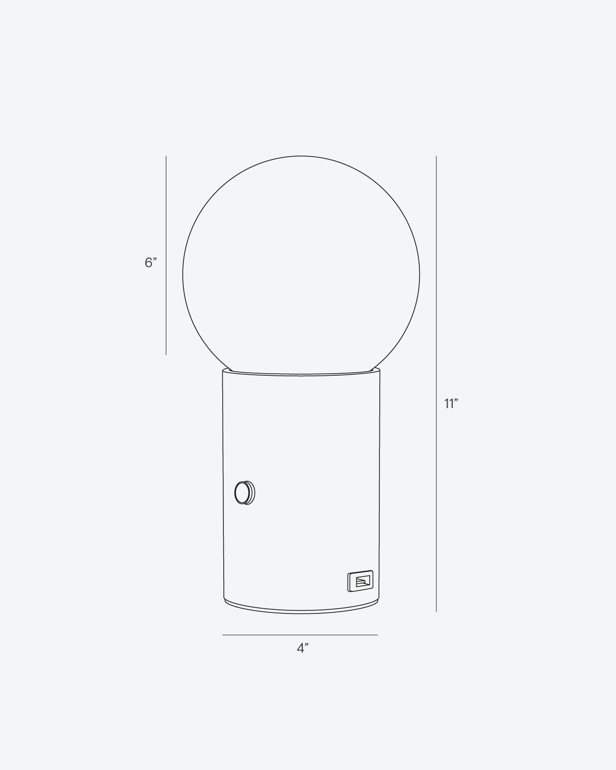 Kai Table Lamp - Smart Ambient Lighting Comfort (Table Lamp, Indoor Lighting, Modern Desk Light)