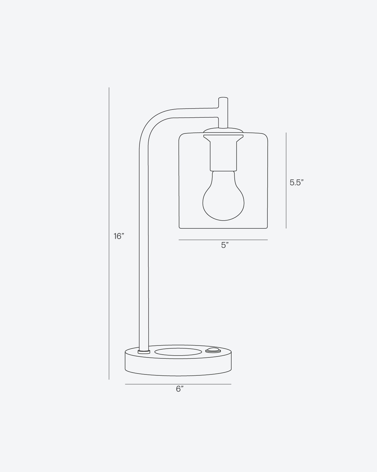 Elizabeth USB Table Lamp - Smart Ambient Lighting Comfort (Table Lamp, Indoor Lighting, Modern Desk Light)