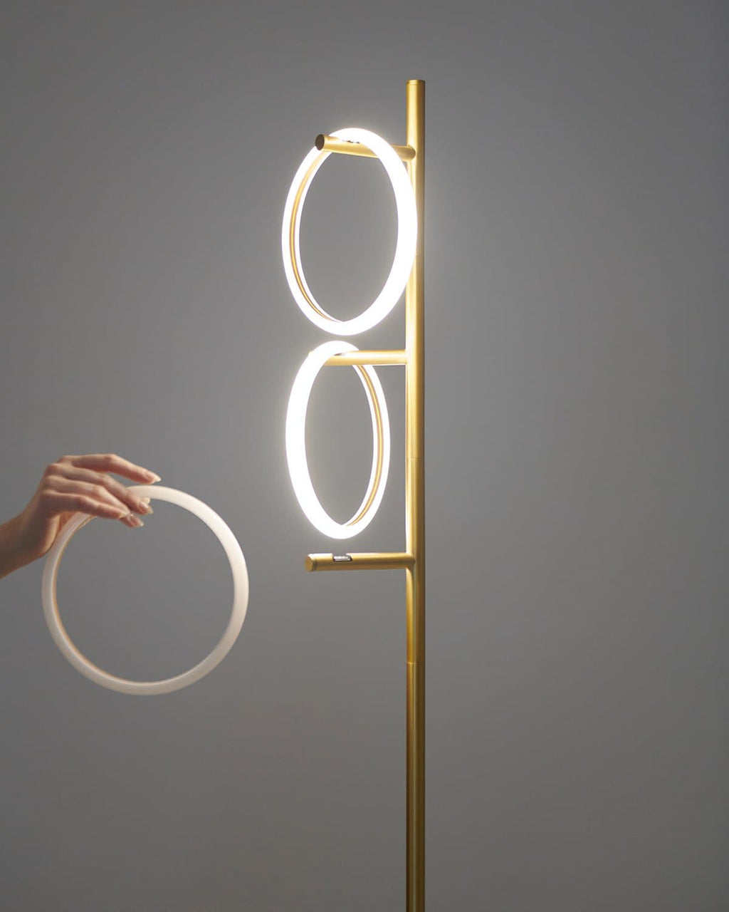 Saturn Floor Lamp - Smart Ambient Lighting Comfort (Floor Lamp, Living Room Light, Modern Stand Light)