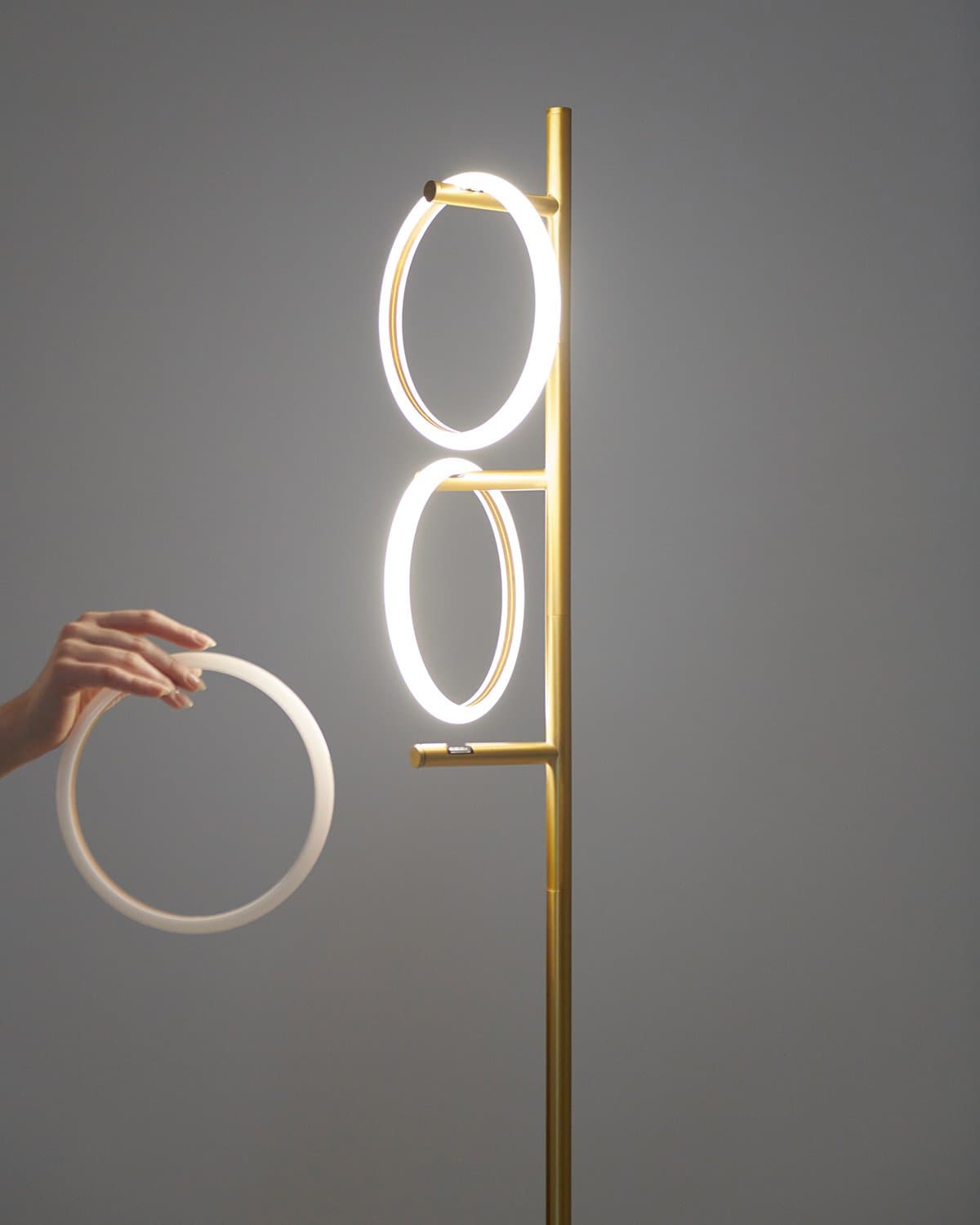 Saturn Floor Lamp - Smart Ambient Lighting Comfort (Floor Lamp, Living Room Light, Modern Stand Light)