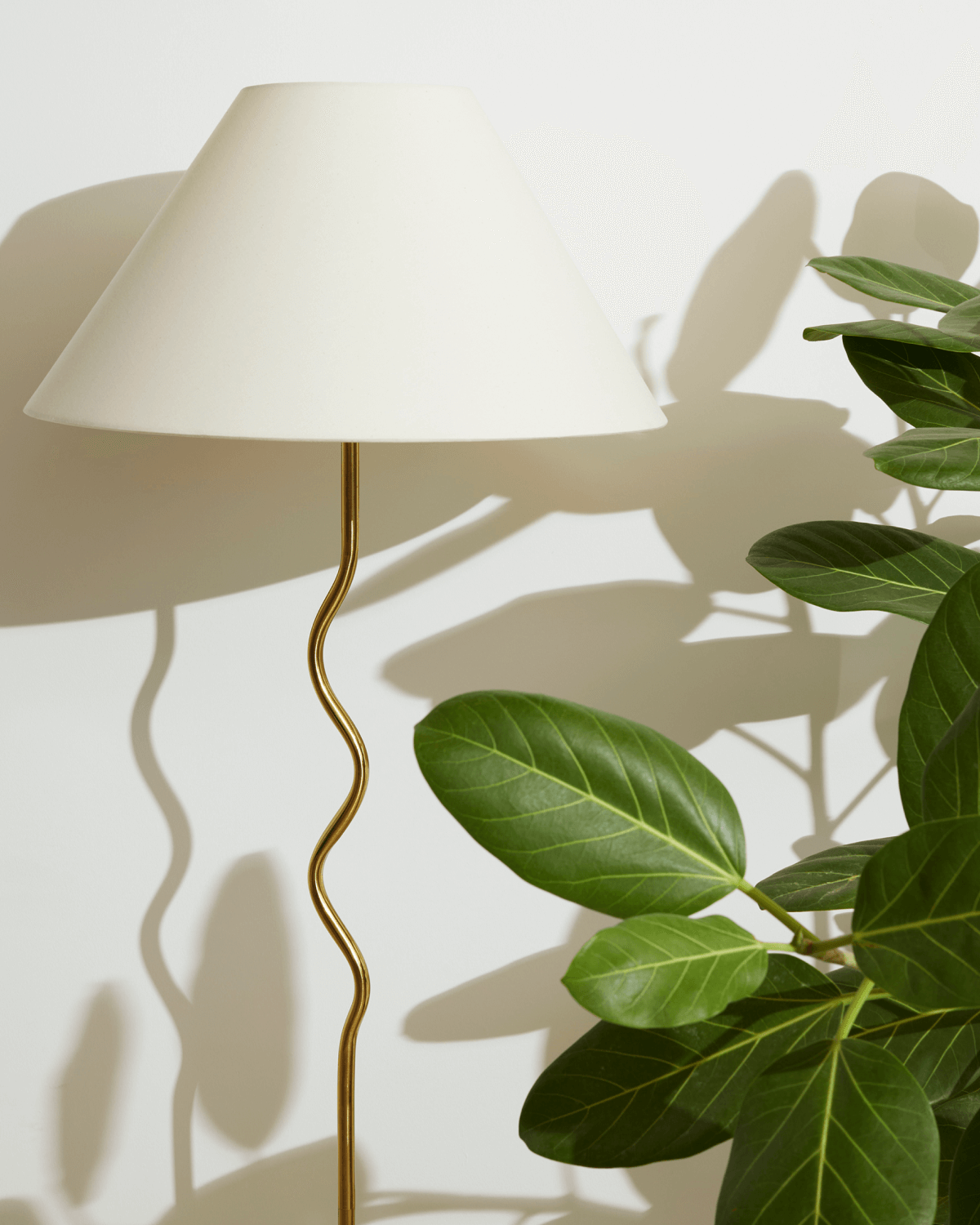 Squiggle Floor Lamp - Smart Ambient Lighting Comfort (Floor Lamp, Living Room Light, Modern Stand Light)