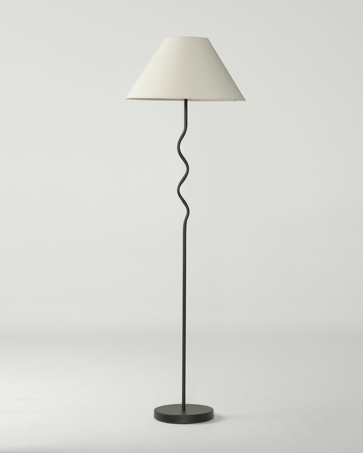 Squiggle Floor Lamp - Smart Ambient Lighting Comfort (Floor Lamp, Living Room Light, Modern Stand Light)