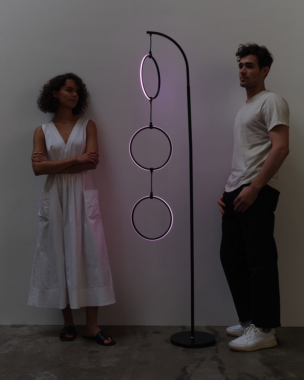 Nova RGB Floor Lamp - Smart Ambient Lighting Comfort (Floor Lamp, Living Room Light, Modern Stand Light)