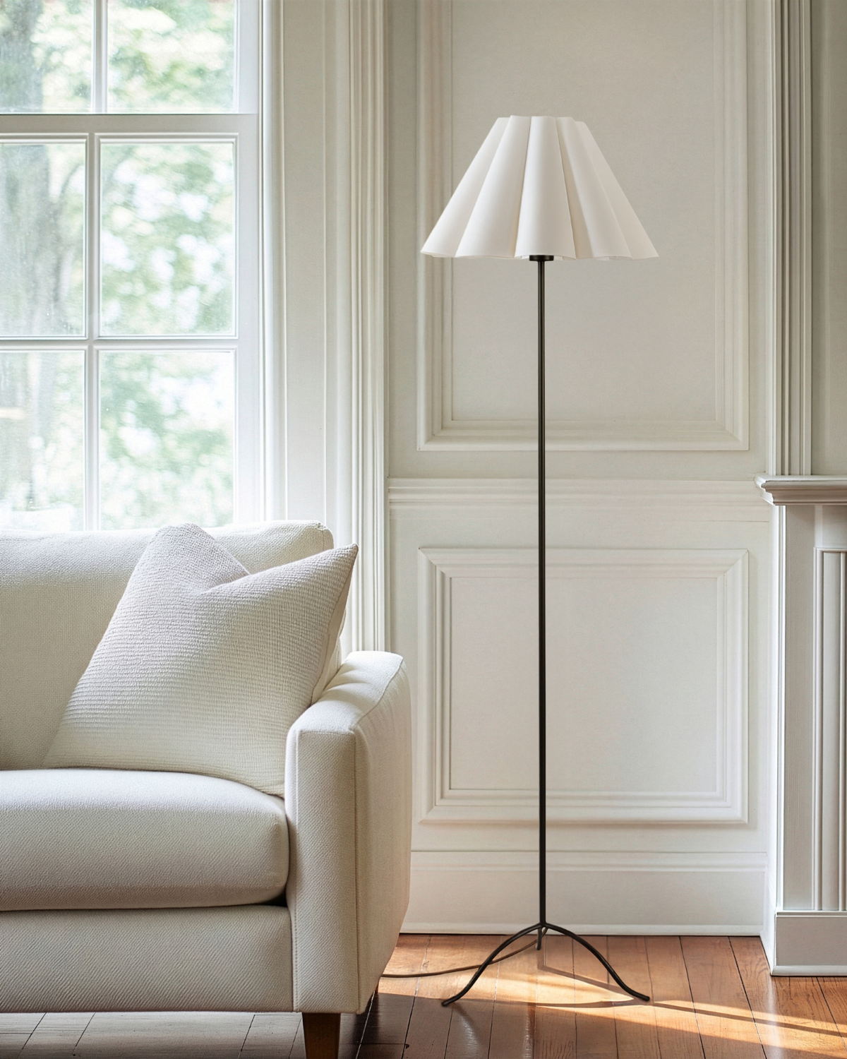 Lea Floor Lamp - Smart Ambient Lighting Comfort (Floor Lamp, Living Room Light, Modern Stand Light)