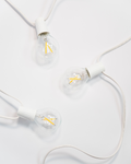Ambience Globe LED Plug In String Lights - Smart Ambient Lighting Comfort (Outdoor String Lights, Patio Lighting, Backyard Light)