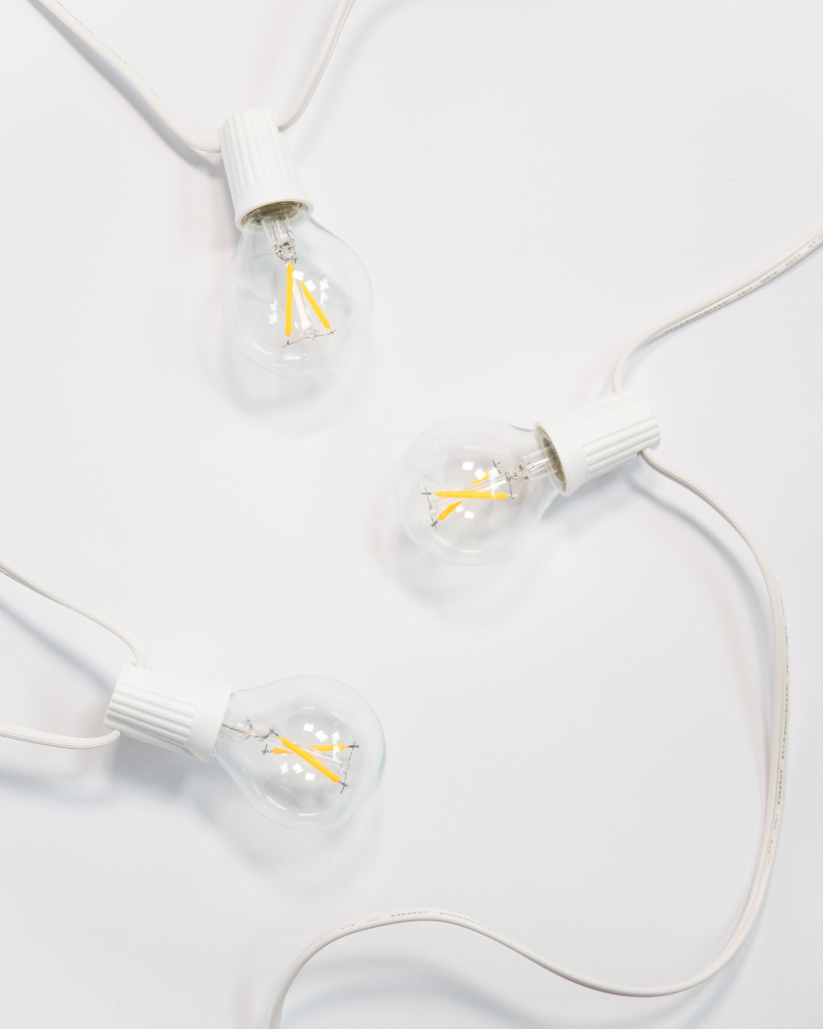 Ambience Globe LED Plug In String Lights - Smart Ambient Lighting Comfort (Outdoor String Lights, Patio Lighting, Backyard Light)