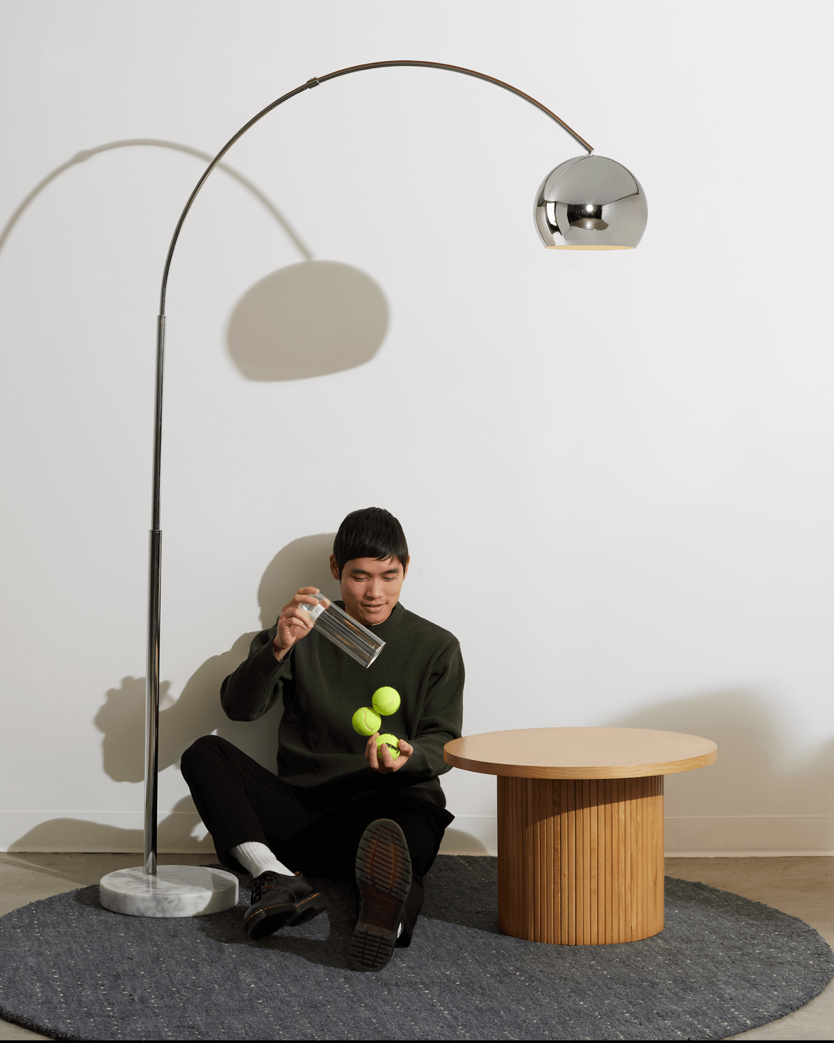 Olivia Floor Lamp - Smart Ambient Lighting Comfort (Floor Lamp, Living Room Light, Modern Stand Light)
