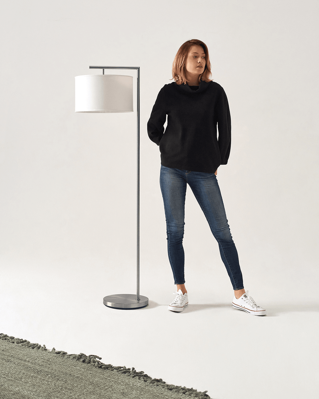 Montage Modern Floor Lamp - Smart Ambient Lighting Comfort (Floor Lamp, Living Room Light, Modern Stand Light)