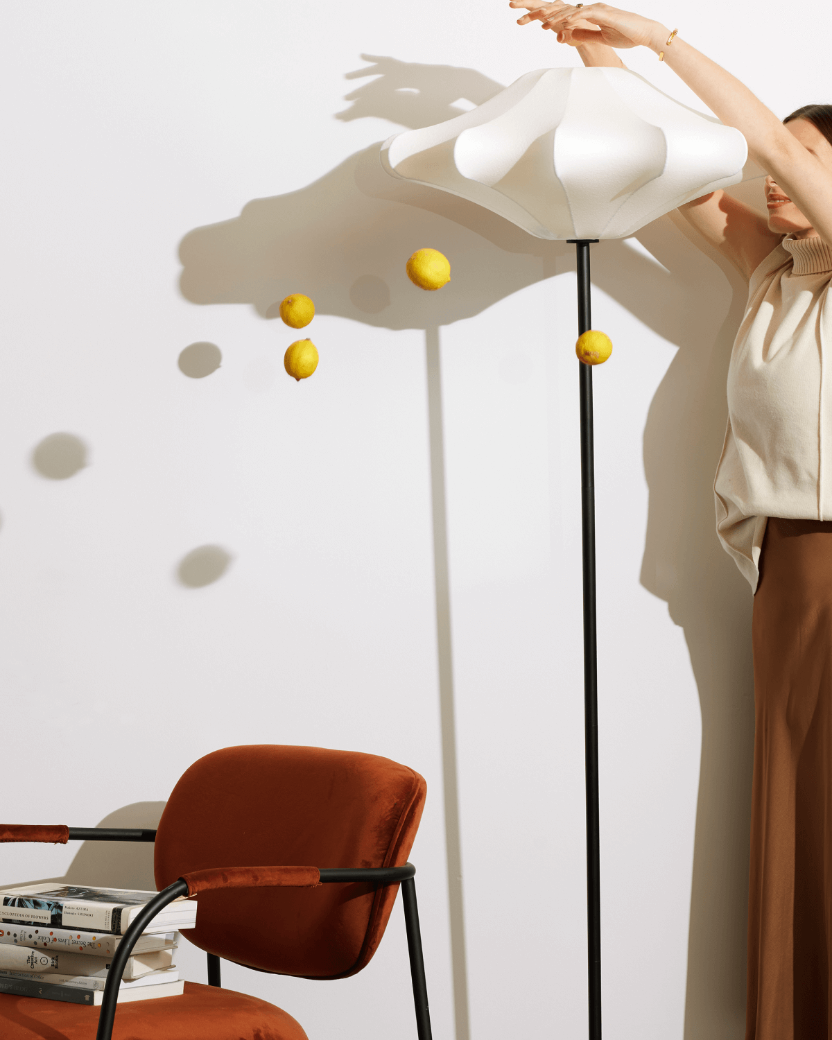 Atlas Floor Lamp - Smart Ambient Lighting Comfort (Floor Lamp, Living Room Light, Modern Stand Light)