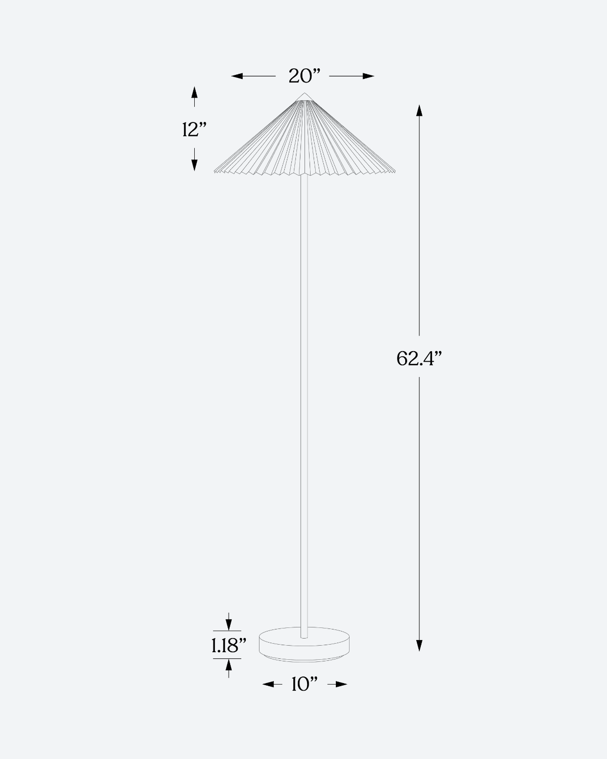 Sienna Floor Lamp - Smart Ambient Lighting Comfort (Floor Lamp, Living Room Light, Modern Stand Light)