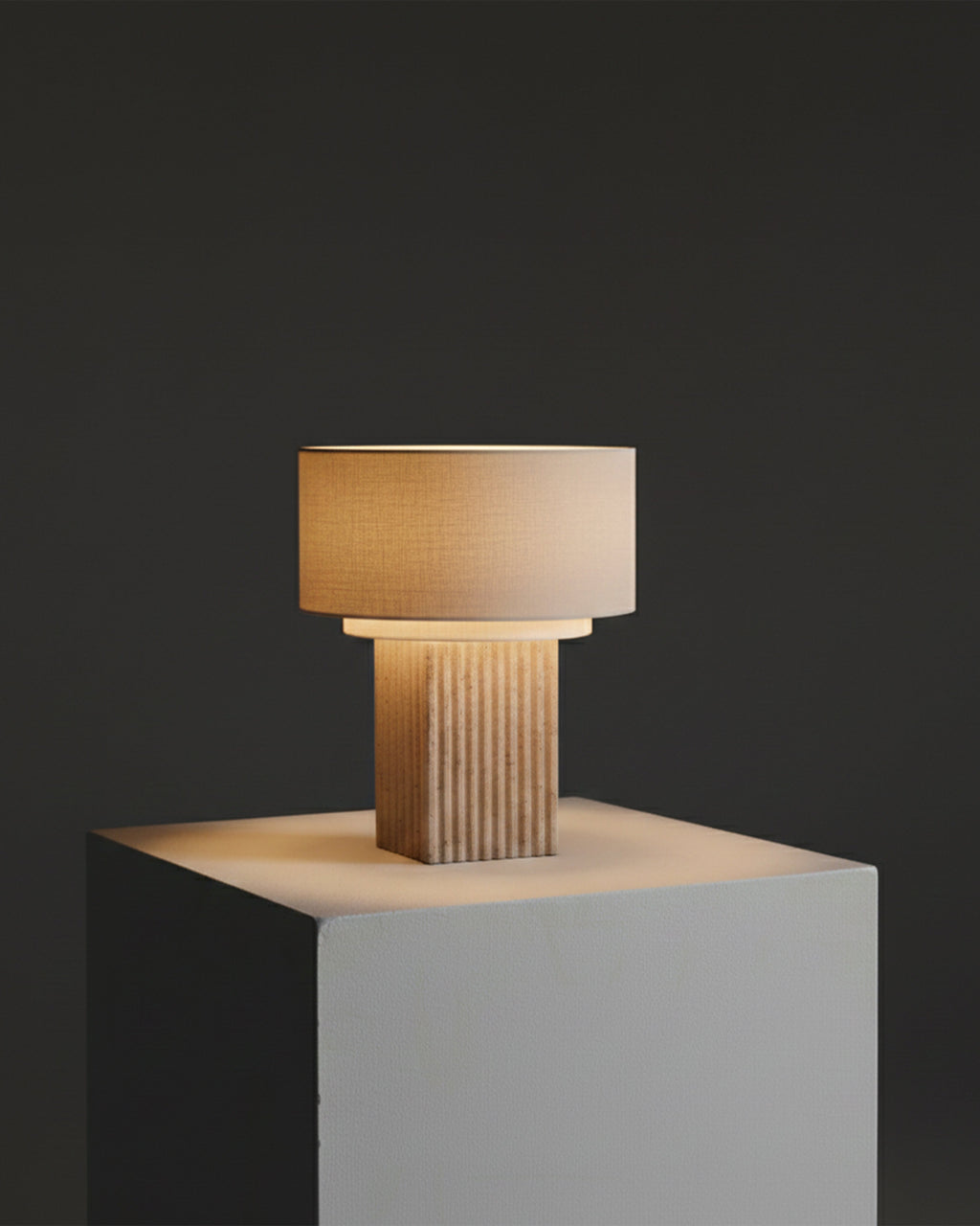 Atticus Table Lamp - Smart Ambient Lighting Comfort (Table Lamp, Indoor Lighting, Modern Desk Light)