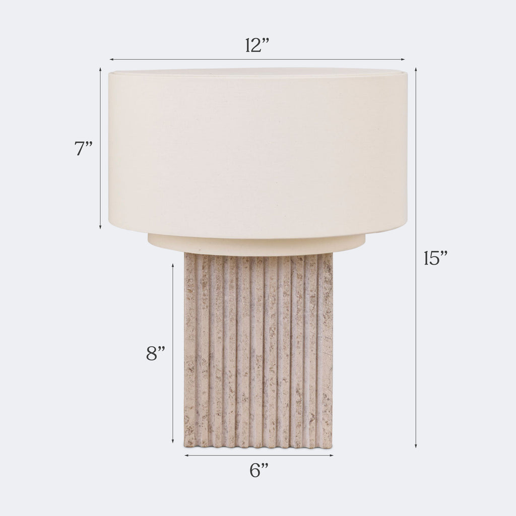 Atticus Table Lamp - Smart Ambient Lighting Comfort (Table Lamp, Indoor Lighting, Modern Desk Light)