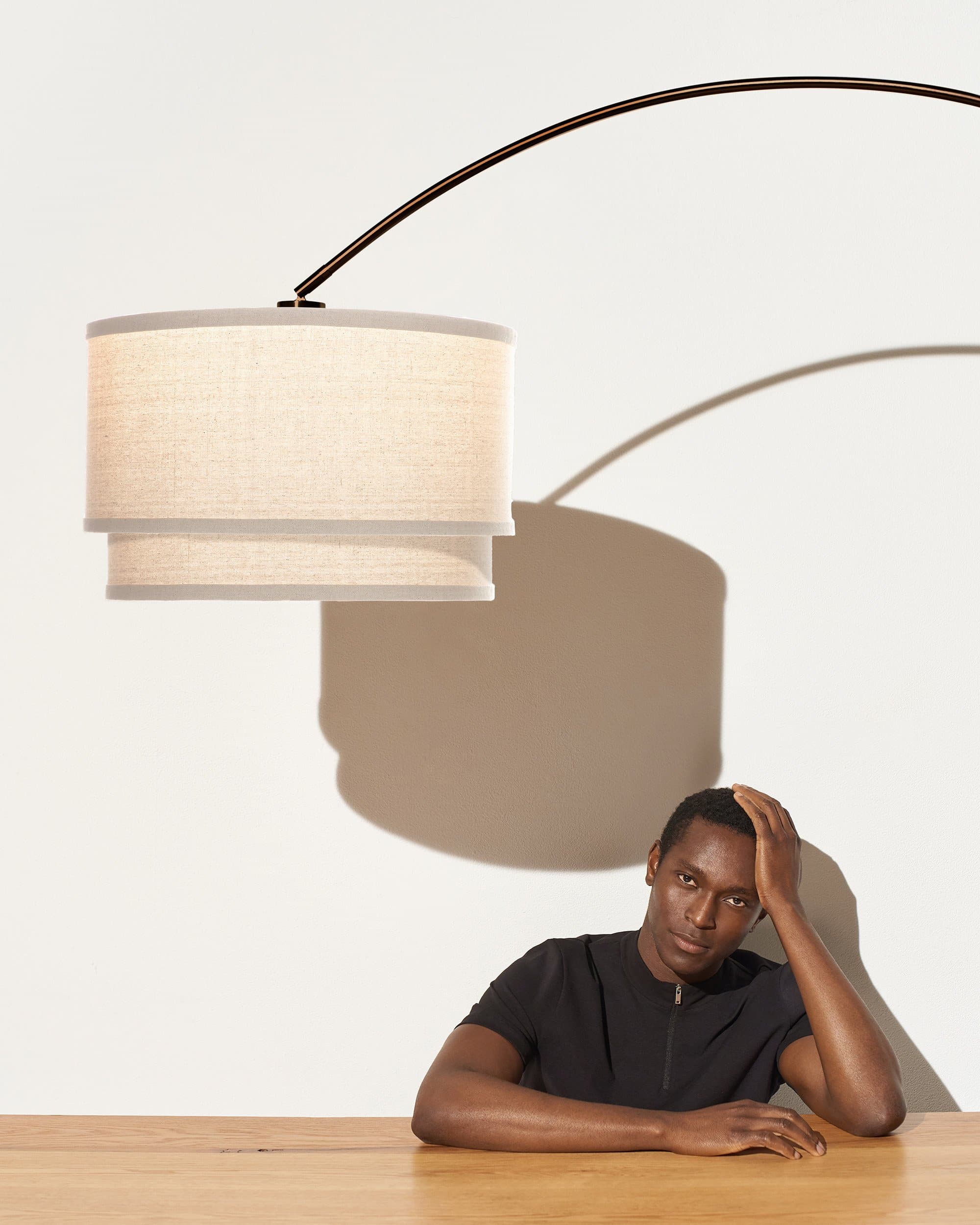 Mason Floor Lamp - Smart Ambient Lighting Comfort (Floor Lamp, Living Room Light, Modern Stand Light)