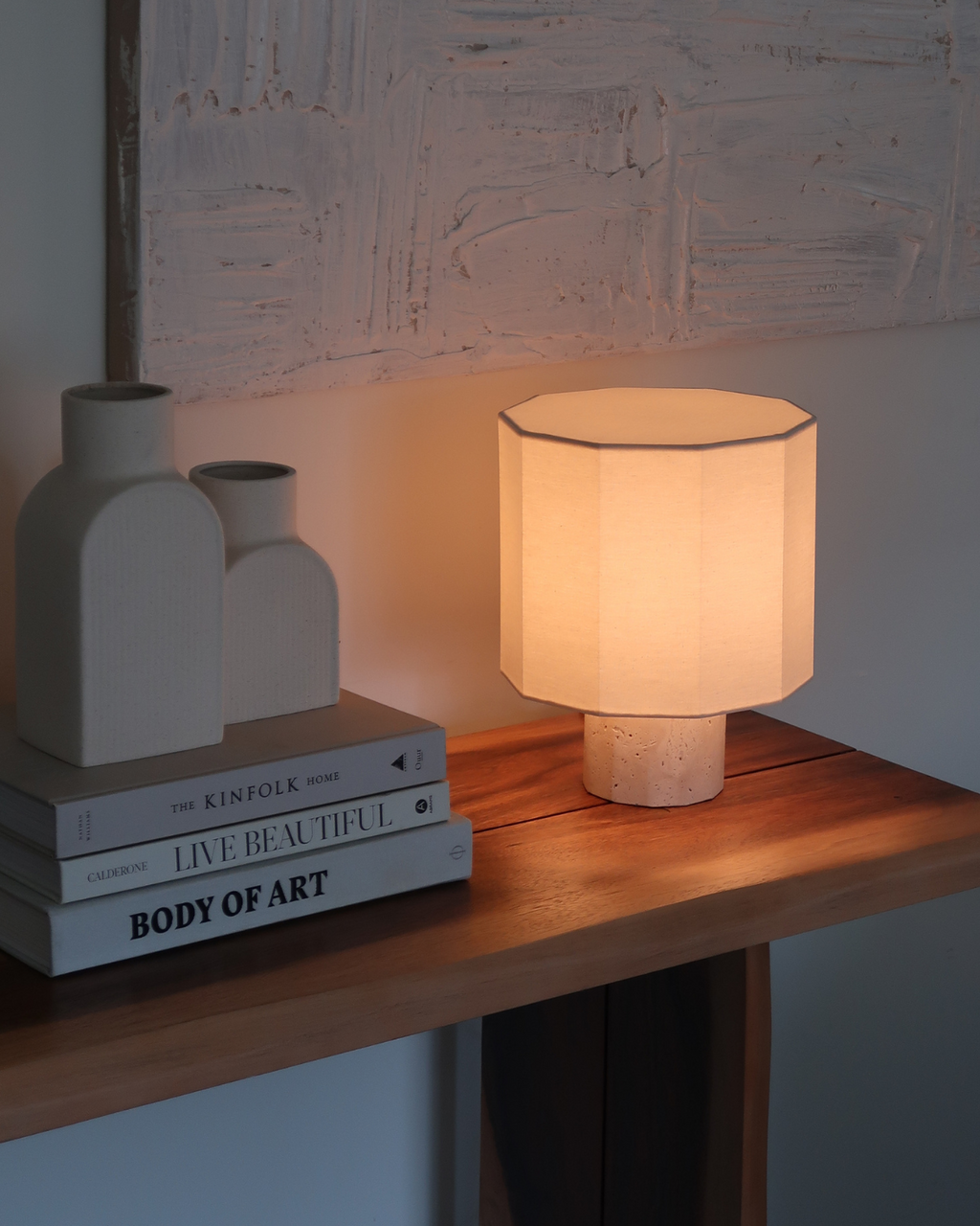 Cleo Table Lamp - Smart Ambient Lighting Comfort (Table Lamp, Indoor Lighting, Modern Desk Light)
