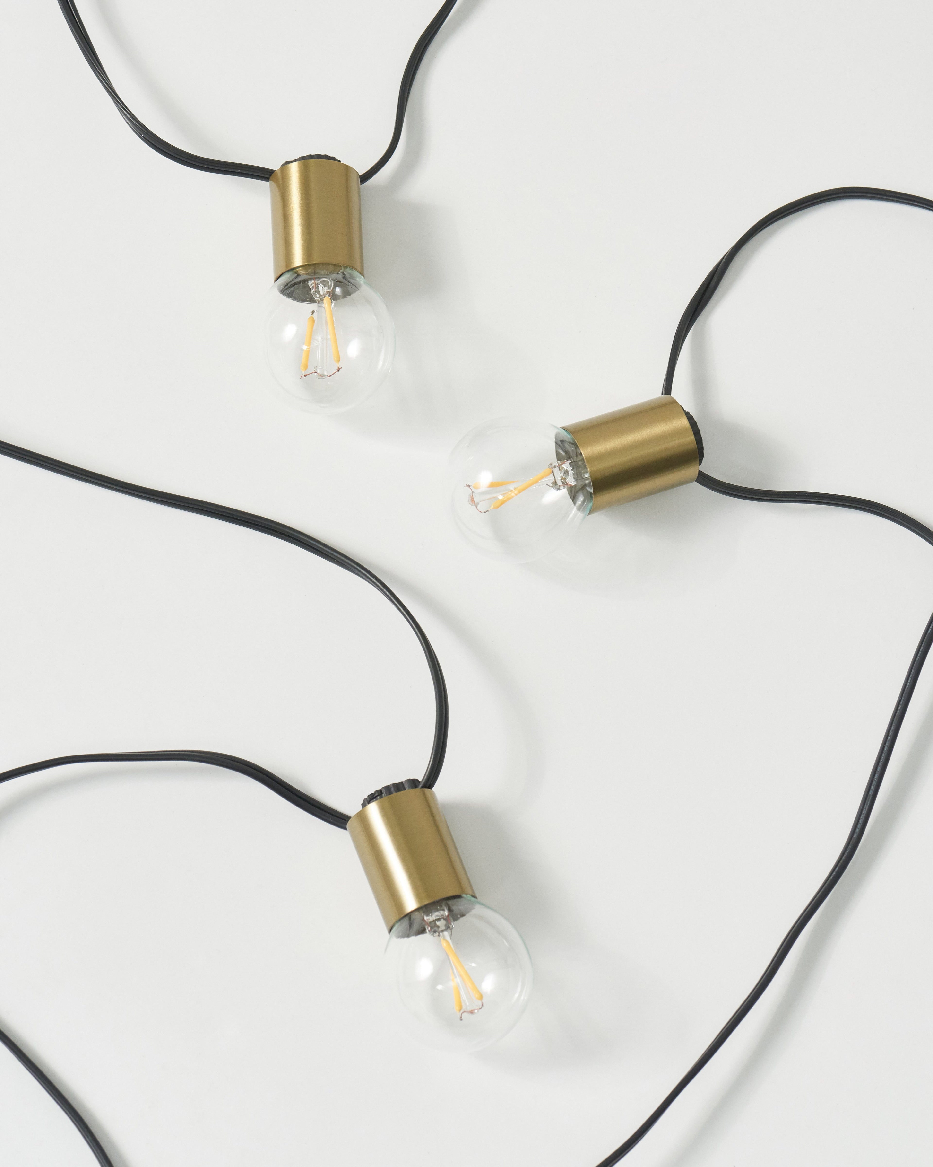 Glow Globe Plug-in String Lights - Smart Ambient Lighting Comfort (Outdoor String Lights, Patio Lighting, Backyard Light)