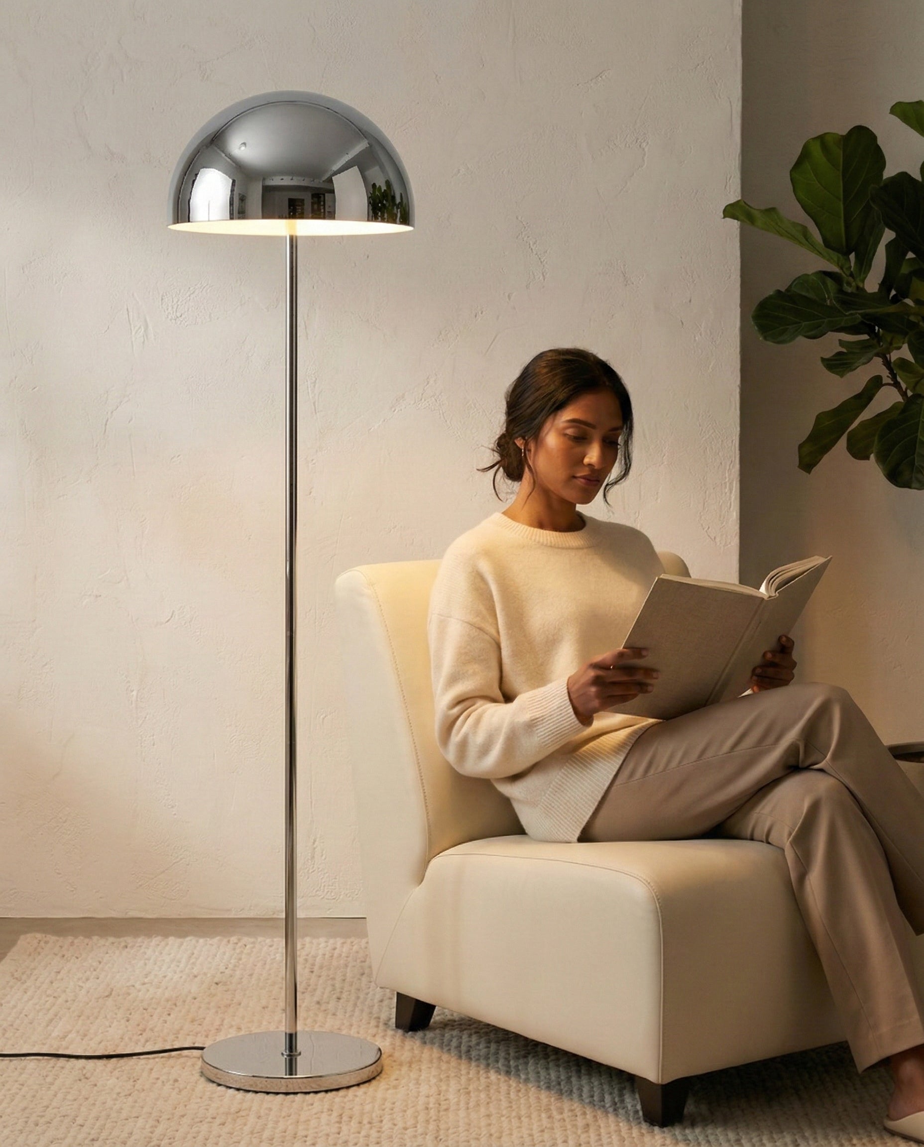 Ono Floor Lamp - Smart Ambient Lighting Comfort (Floor Lamp, Living Room Light, Modern Stand Light)