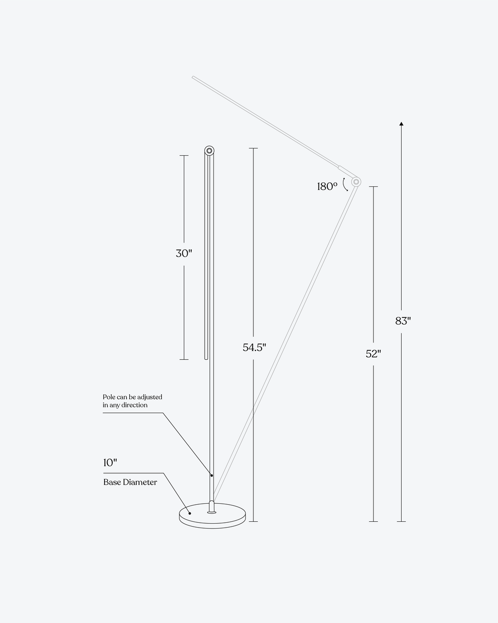 Libra Floor Lamp - Smart Ambient Lighting Comfort (Floor Lamp, Living Room Light, Modern Stand Light)