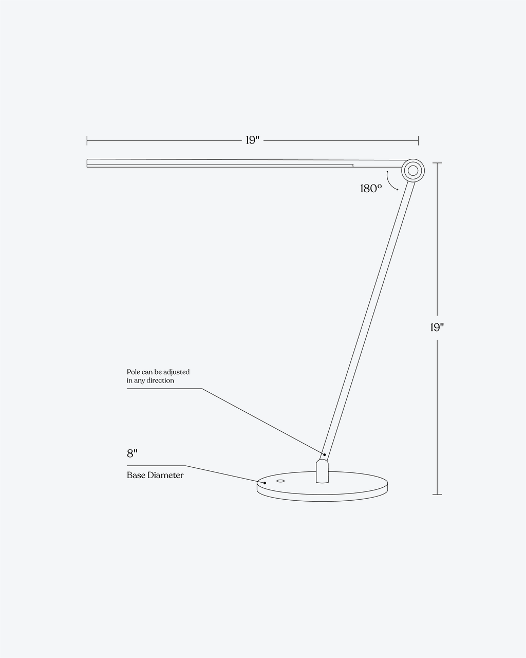 Libra Table Lamp - Smart Ambient Lighting Comfort (Table Lamp, Indoor Lighting, Modern Desk Light)