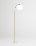 Luna Drop Floor Lamp - Smart Ambient Lighting Comfort (Floor Lamp, Living Room Light, Modern Stand Light)