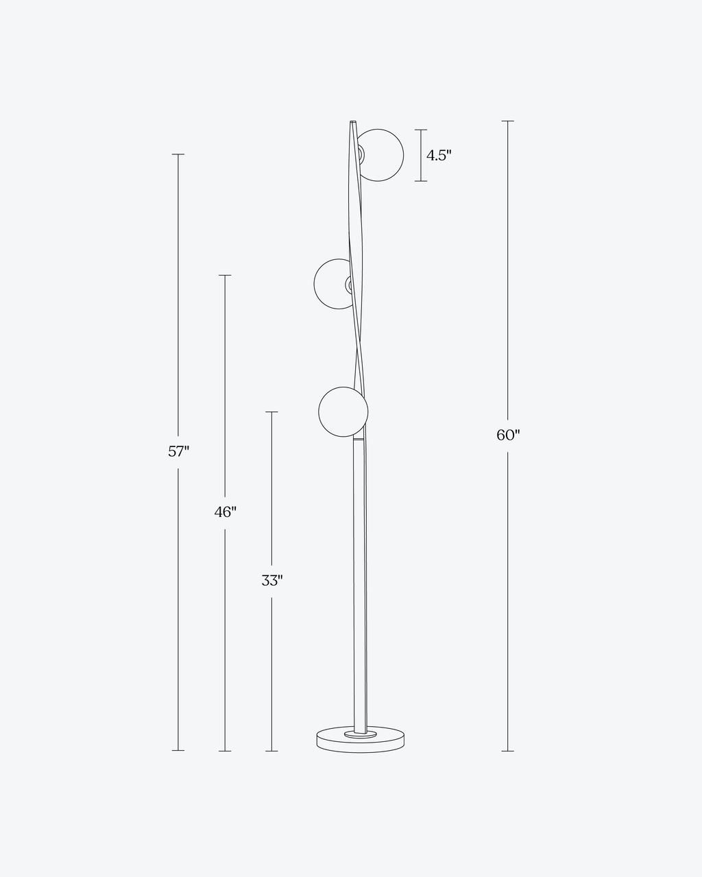 Nola Floor Lamp - Smart Ambient Lighting Comfort (Floor Lamp, Living Room Light, Modern Stand Light)