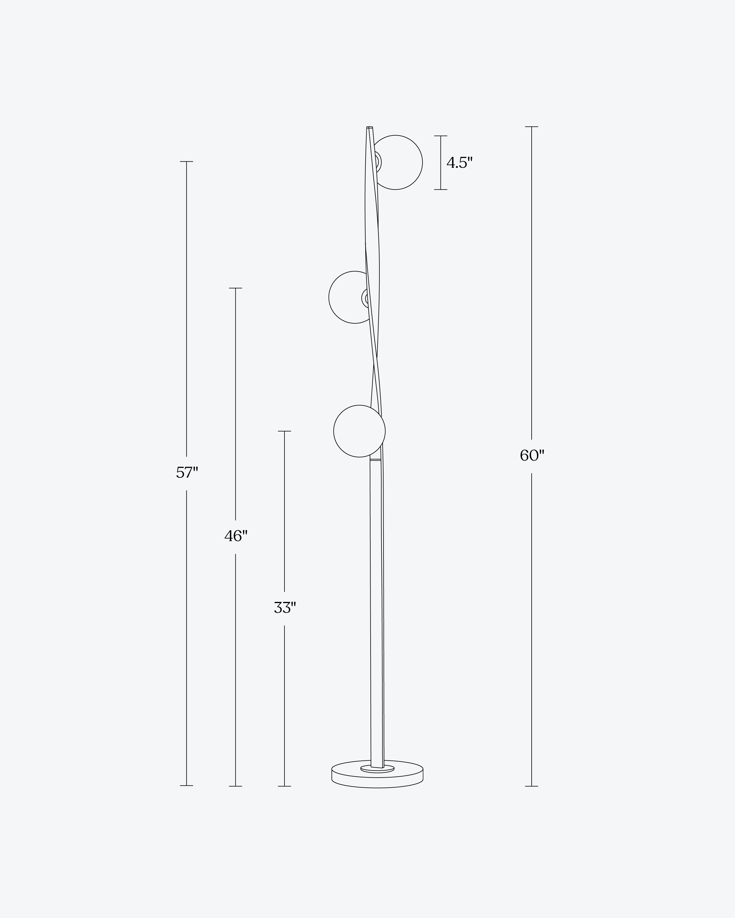 Nola Floor Lamp - Smart Ambient Lighting Comfort (Floor Lamp, Living Room Light, Modern Stand Light)