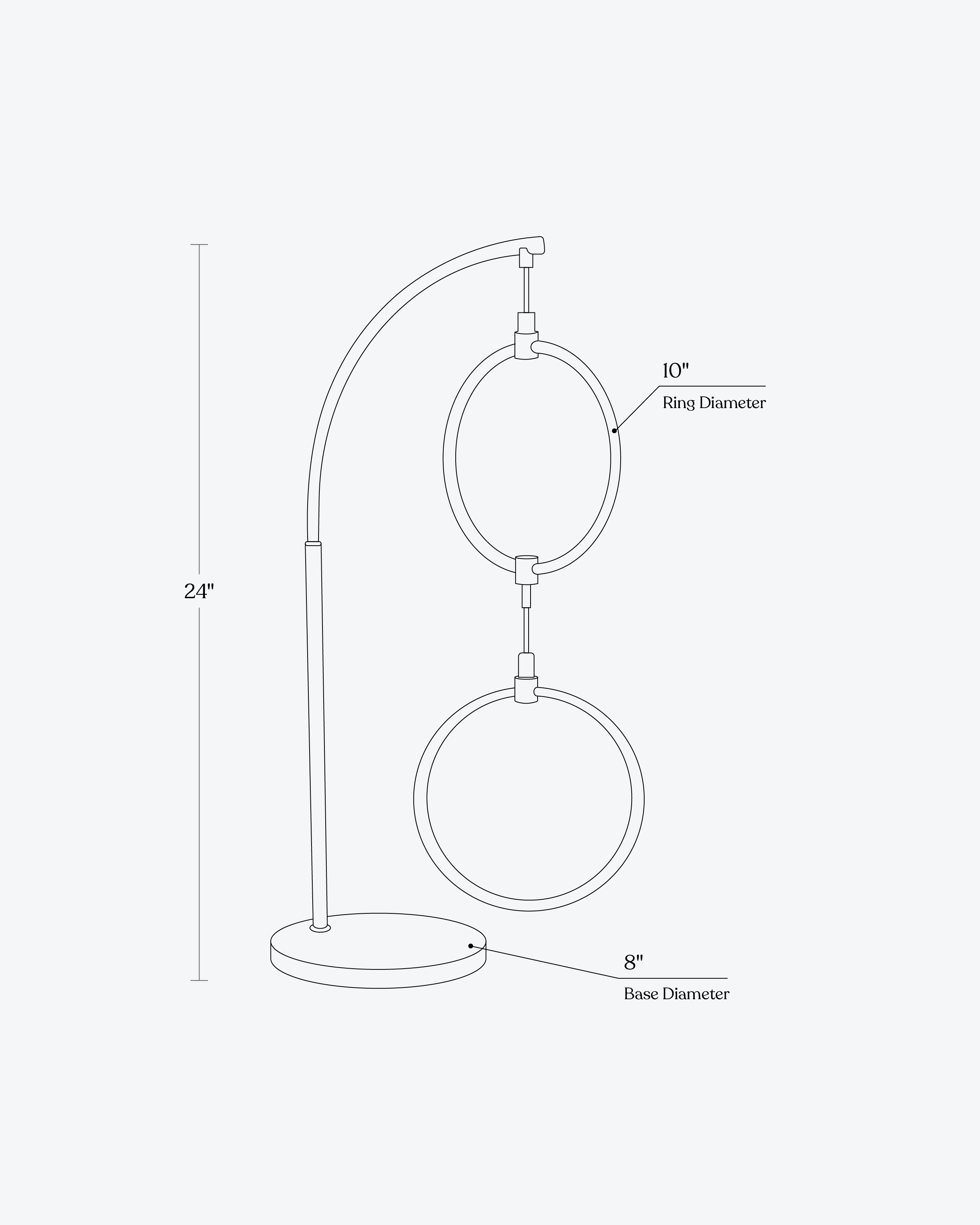 Nova Table Lamp - Smart Ambient Lighting Comfort (Table Lamp, Indoor Lighting, Modern Desk Light)