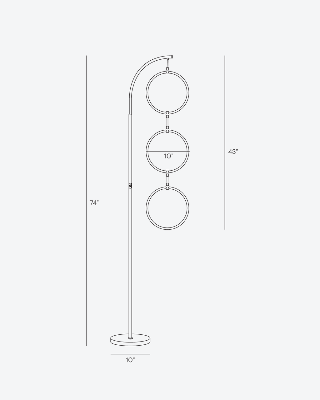 Nova Floor Lamp - Smart Ambient Lighting Comfort (Floor Lamp, Living Room Light, Modern Stand Light)