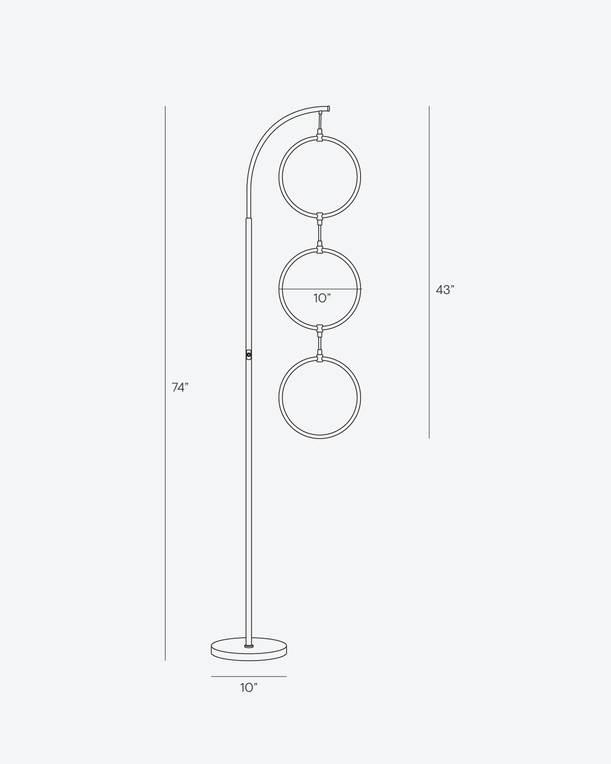 Nova Floor Lamp - Smart Ambient Lighting Comfort (Floor Lamp, Living Room Light, Modern Stand Light)