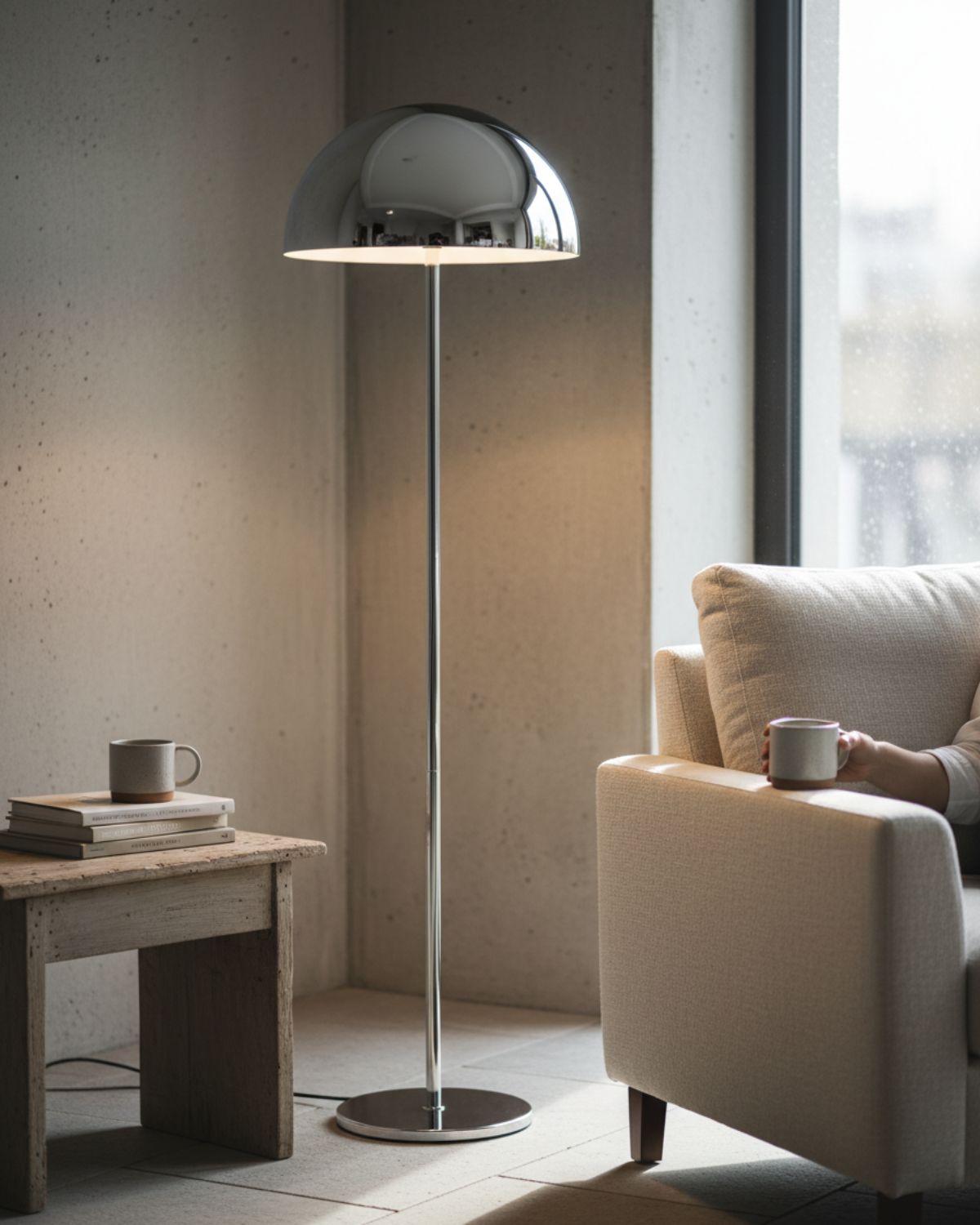 Ono Floor Lamp - Smart Ambient Lighting Comfort (Floor Lamp, Living Room Light, Modern Stand Light)