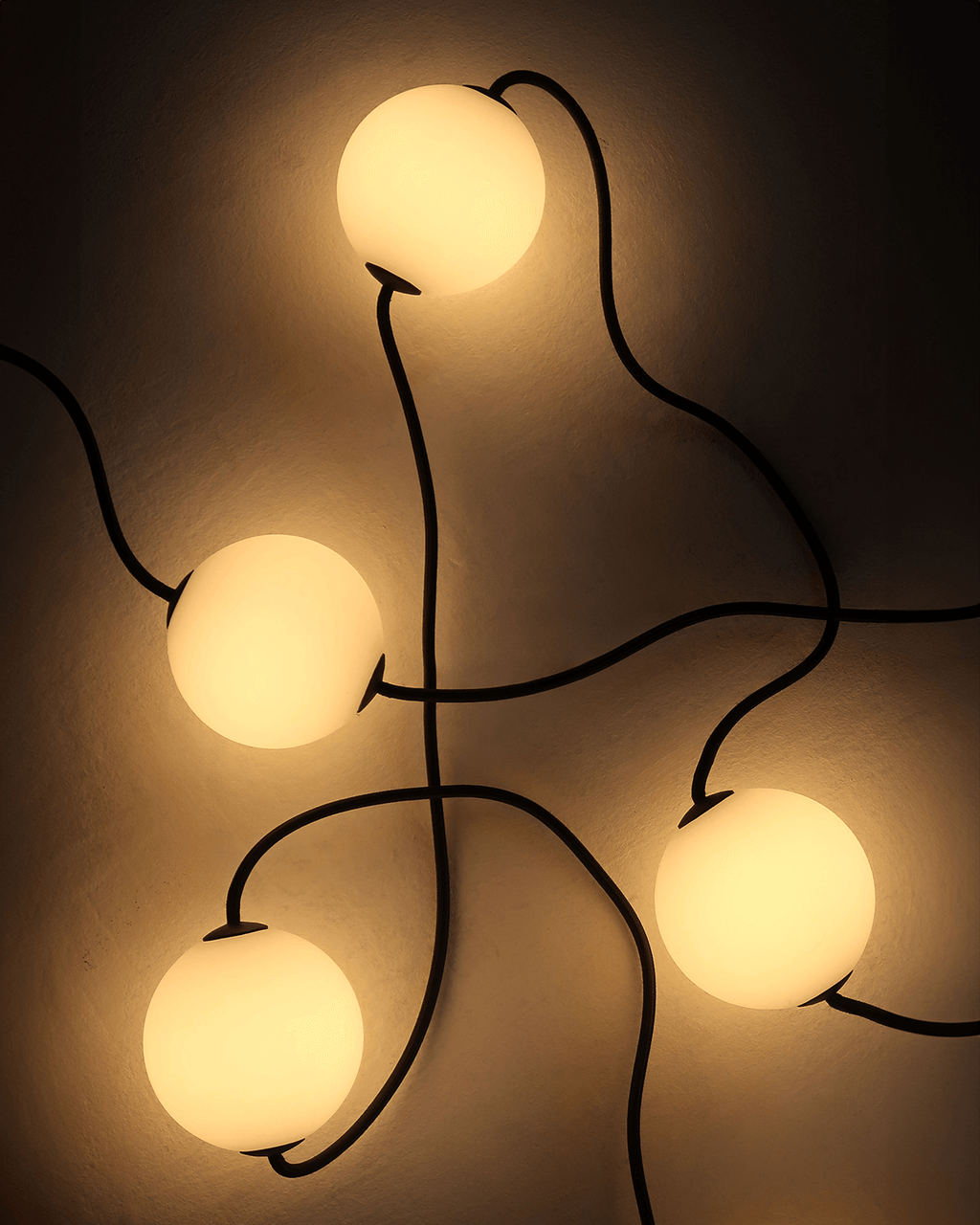 Orb Plug-in String Lights - Smart Ambient Lighting Comfort (Outdoor String Lights, Patio Lighting, Backyard Light)