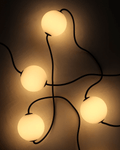 Orb Plug-in String Lights - Smart Ambient Lighting Comfort (Outdoor String Lights, Patio Lighting, Backyard Light)