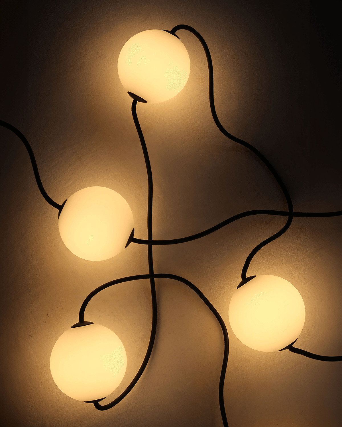 Orb Plug-in String Lights - Smart Ambient Lighting Comfort (Outdoor String Lights, Patio Lighting, Backyard Light)