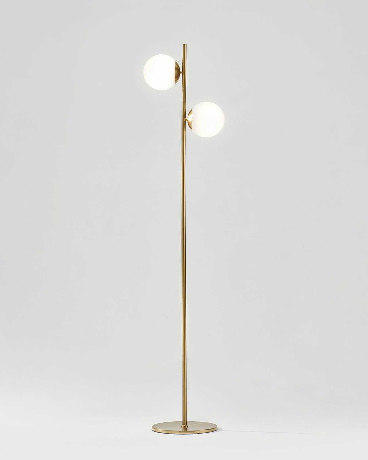 Sphere Floor Lamp - Smart Ambient Lighting Comfort (Floor Lamp, Living Room Light, Modern Stand Light)