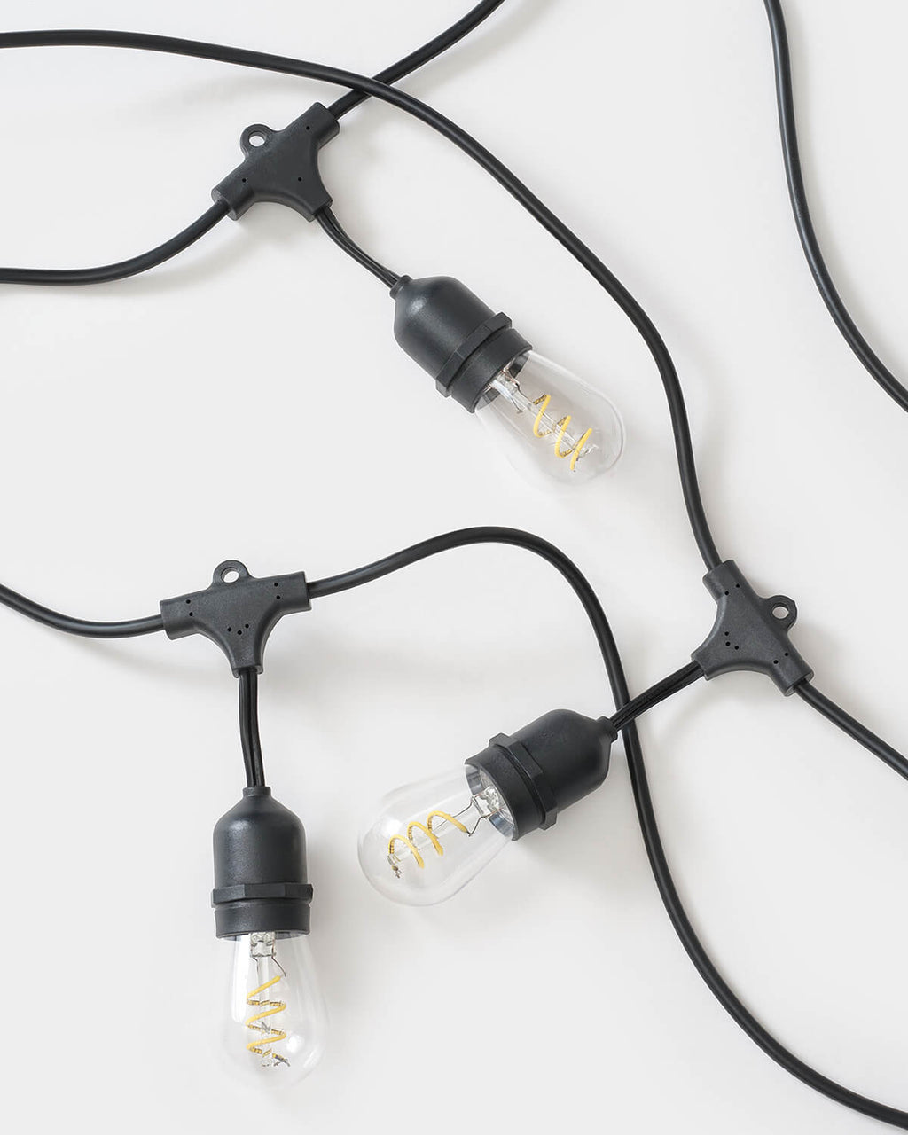 Spiral Hanging Plug-in String Lights - Smart Ambient Lighting Comfort (Outdoor String Lights, Patio Lighting, Backyard Light)