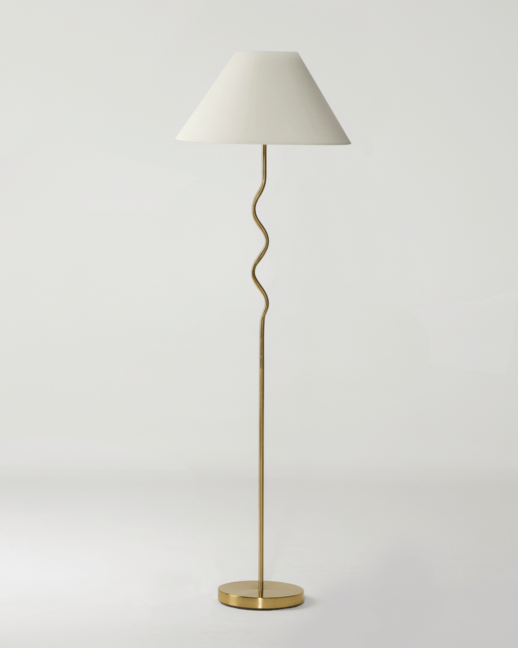 Squiggle Floor Lamp - Smart Ambient Lighting Comfort (Floor Lamp, Living Room Light, Modern Stand Light)