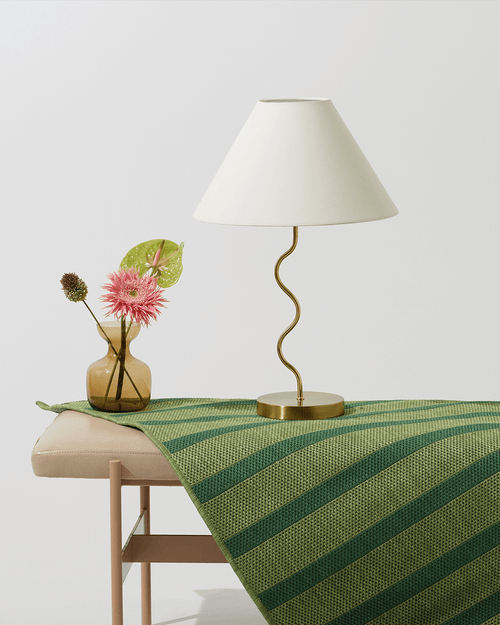 Squiggle Table Lamp - Smart Ambient Lighting Comfort (Table Lamp, Indoor Lighting, Modern Desk Light)