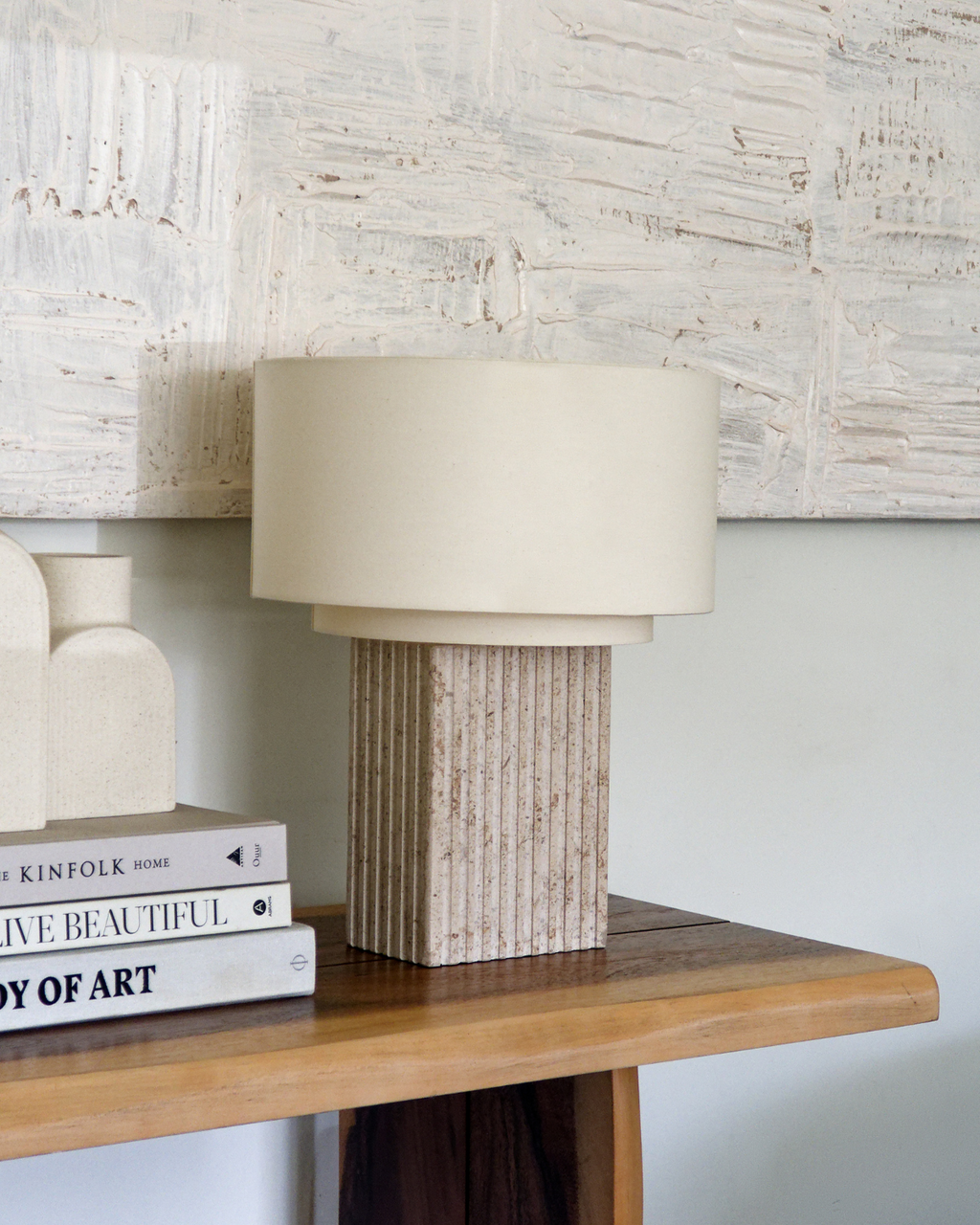 Atticus Table Lamp - Smart Ambient Lighting Comfort (Table Lamp, Indoor Lighting, Modern Desk Light)