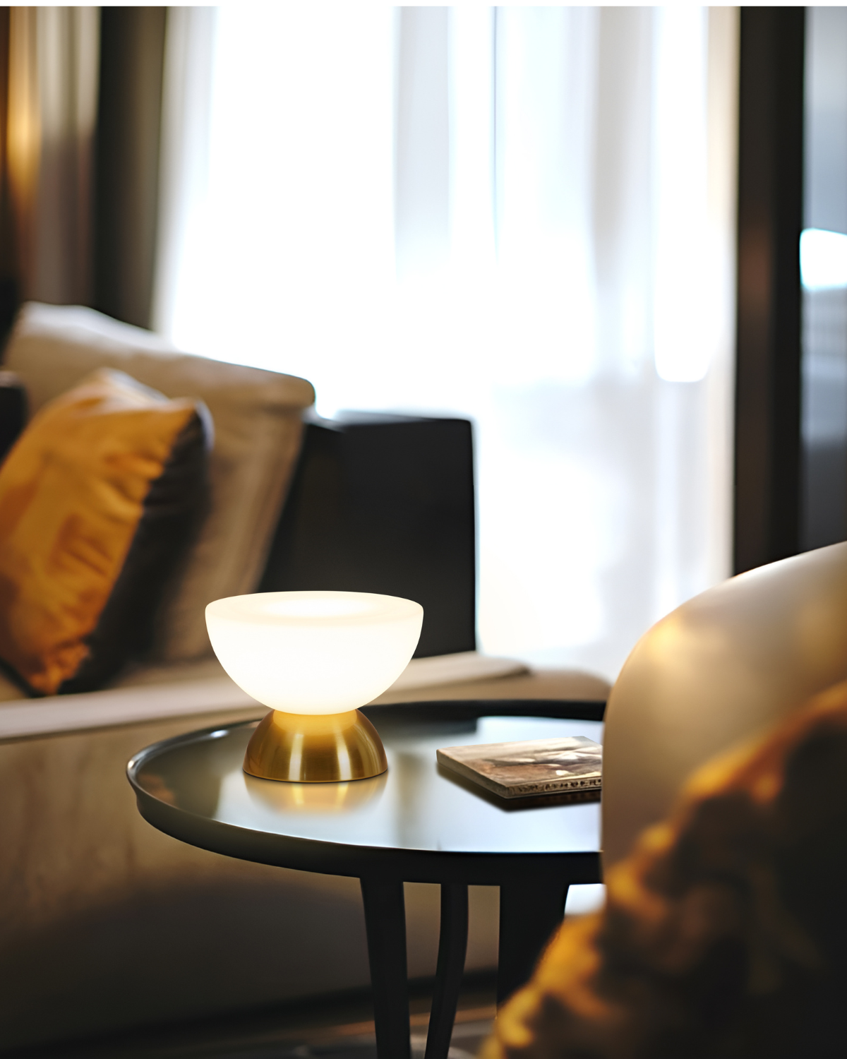 Lamina Table Lamp - Smart Ambient Lighting Comfort (Table Lamp, Indoor Lighting, Modern Desk Light)